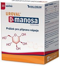 Uroval D-manosa 15 sáčků