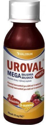 Uroval MEGA BRUSINKA sirup forte 200ml