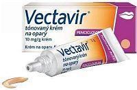 Vectavir tónovaný krém na opary 10mg/g crm.2g