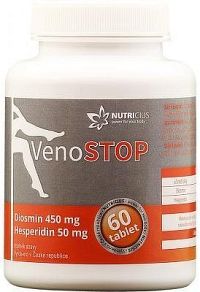 VenoSTOP - Diosmin 450mg/Hesperidin 50mg tbl.60