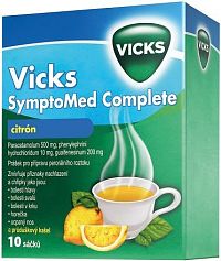 Vicks SymptoMed complete citrón por.plv.sol.10