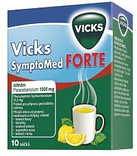 Vicks Symptomed forte citron por.plv.sol.10