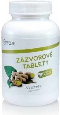 Vieste Zázvorové tablety 60 tbl