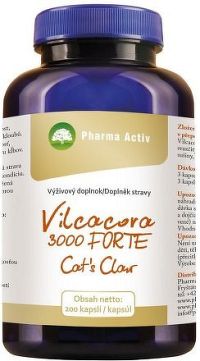 Vilcacora 3000 FORTE Cats Claw 200 kapslí