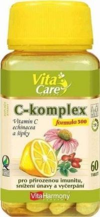 VitaHarm.C-komplex 500mg tbl.60+ech.+šíp