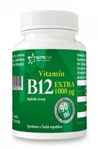 Vitamín B12 EXTRA 1000mcg tbl.90