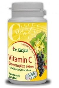 Vitamín C Biokomplex 500mg 60 tbl. Dr.Bojda