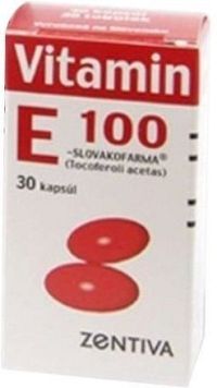 Vitamin E 100 Zentiva por.cps.mol.30x100mg