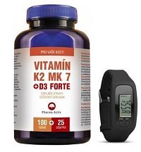 Vitamín K2 MK 7 + D3 Forte tbl.125 + Fitness nár.