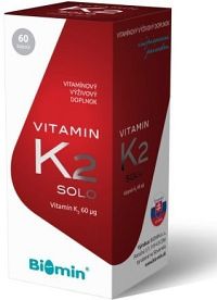 Vitamin K2 SOLO 60 tob. Biomin