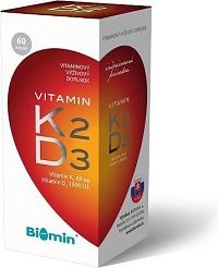 VITAMIN K2+VITAMIN D3 1000 I.U. 60tob. Biomin