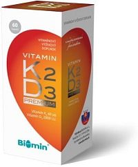 Vitamin K2 + Vitamin D3 2000 I.U. PREMIUM 60 tob.