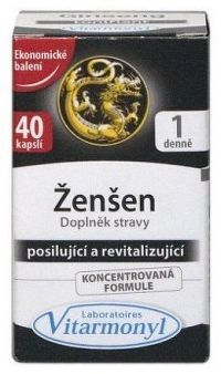 Vitarmonyl Ženšen cps.40