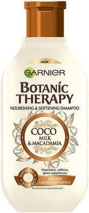 Vyživující a zvláčňující šampon pro suché a hrubé vlasy Botanic Therapy (Coco Milk & Macadamia Shampoo) - 400 ml