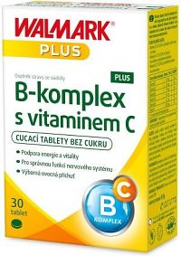 Walmark B-komplex PLUS s vitaminem C tbl.30