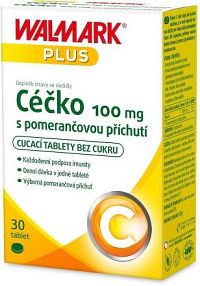 Walmark Céčko 100mg pomeranč tab.30