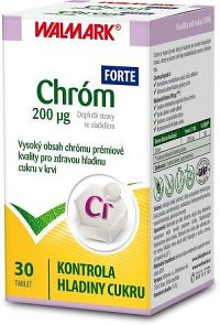 Walmark Chróm Forte 0200mg tbl.30