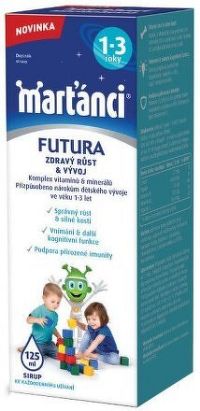 Walmark Marťánci Futura sirup 1+ 125 ml