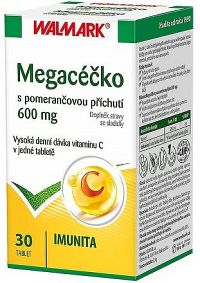 Walmark Megacéčko pomeranč 600mg tbl.30