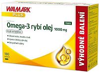 Walmark Omega-3 rybí olej 1000mg tob.180