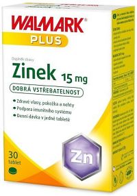 Walmark Zinek 15mg tbl.30