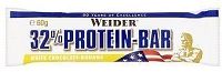 WEIDER, 32% Protein Bar, 60 g, Bílá Čokoláda-Banán