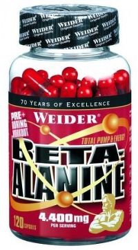 Weider, Beta-Alanine, 120 kapslí