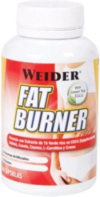 Weider, Fat Burner with Green Tea, 300 kapslí