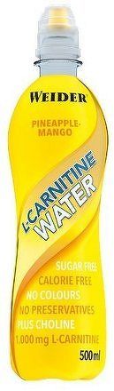 Weider L-Carnitine Water, 500 ml, Pineapple-mango