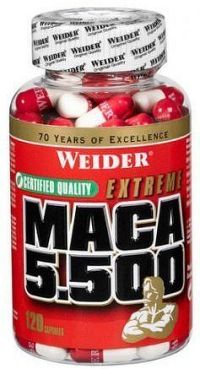 Weider, Maca 5.500, 120 kapslí