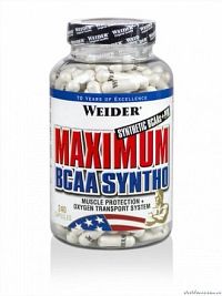 Weider, Maximum BCAA Syntho, 240 kapslí