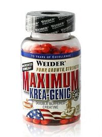 Weider, Maximum Krea-Genic, 120 kapslí