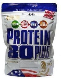 Weider, Protein 80 Plus, 500 g, Vanilka