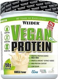 Weider, Vegan Protein, 750g, Vanilla