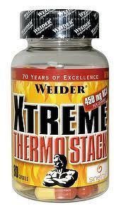 Weider Weider XTREME THERMO STACK 80 kapslí
