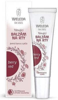 WELEDA Tónující balzám na rty berry red 10 ml