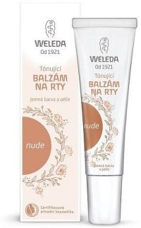 WELEDA Tónující balzám na rty nude 10 ml