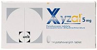 Xyzal por.tbl.flm.14x5mg