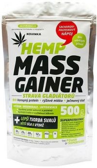 Zelená Země Konopný gainer Fitness 500g