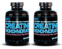 1 + 1 Zdarma: Creatine Monohydrate Peg System od Best Nutrition 250 tbl. + 250 tbl.