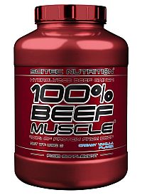 100% BEEF Muscle - Scitec 3180 g Vanilka