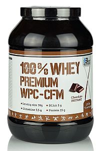 100% Whey Premium WPC-CFM - Body Nutrition 1000 g Vanilla-Strawberry