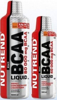 Akce: BCAA Liquid 1 L + 0,5 L Zdarma od Nutrend 1000 ml+500 ml Pomaranč