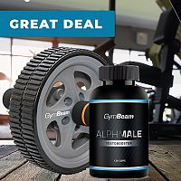 AlphaMale TestoBooster - GymBeam 120 kaps.