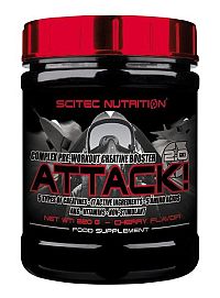 Attack 2.0 - Scitec 25 x 10 g Cherry