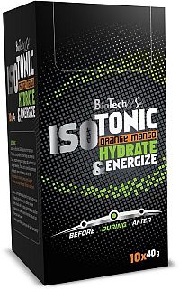 ISOTONIC - Biotech USA 10 x 40g Pomaranč-mango