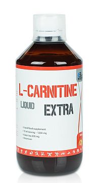 L-Carnitine Liquid Extra - Body Nutrition 500 ml. Červený grep