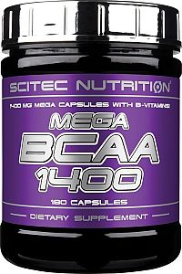 Mega BCAA 1400 - Scitec 180 tbl.