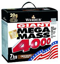 Mega Mass 4000 - Weider 7,0 kg Čokoláda