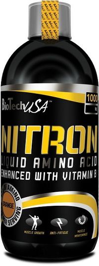 Nitron Liquid Amino od Biotech USA 1000 ml Citrón